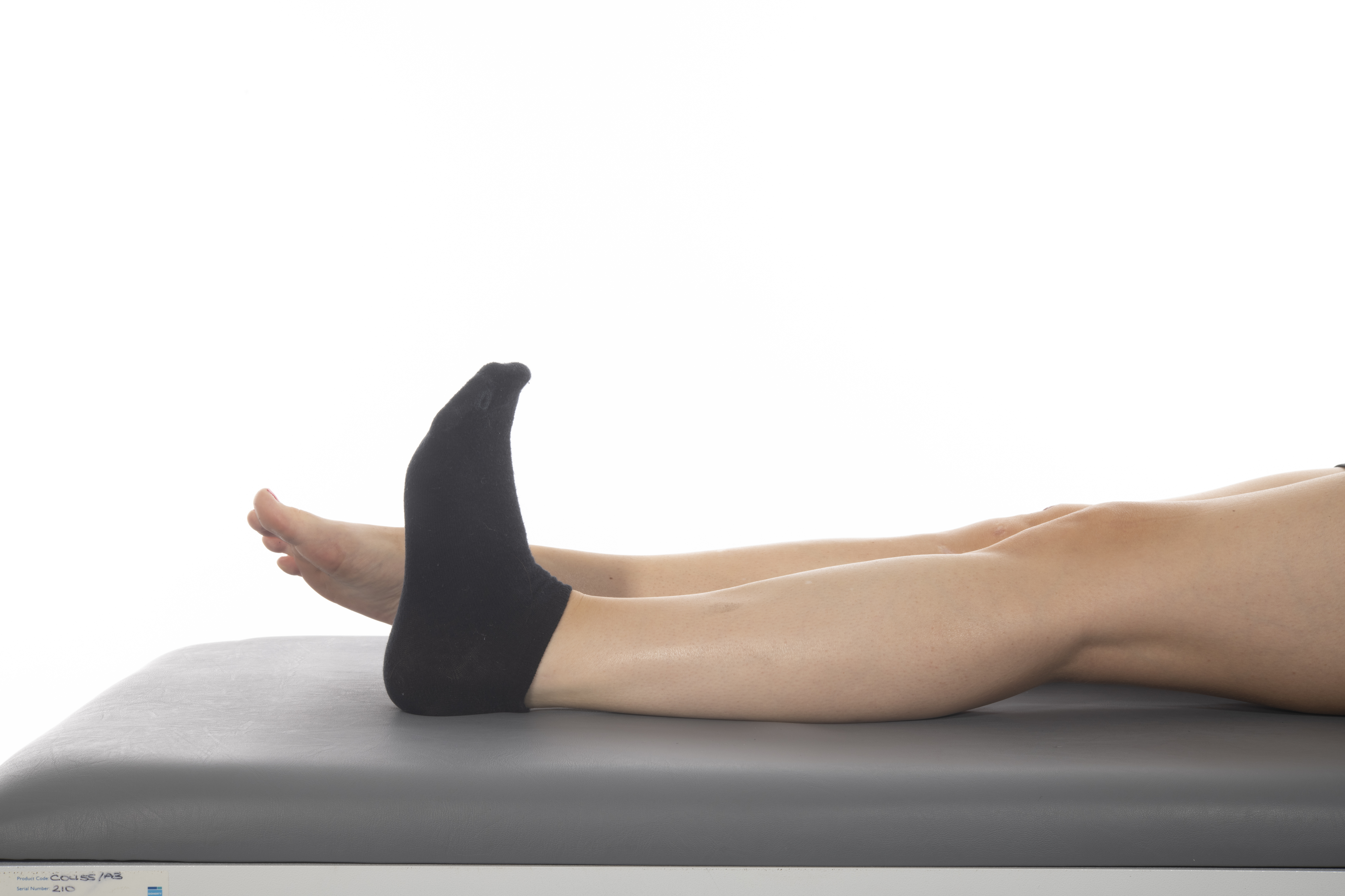 Point your toes upwards