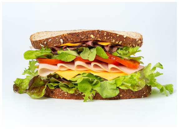 Photo of a sandwich